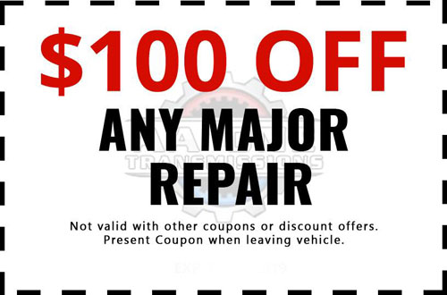 $100 OFF on any major repair