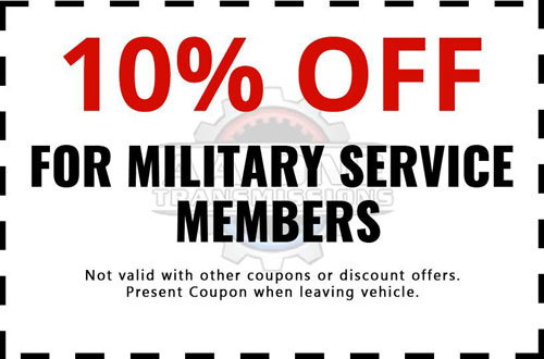 10% OFF for military service members